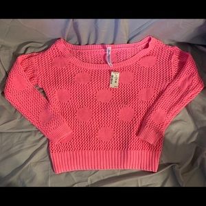 Aeropostale pink sweater